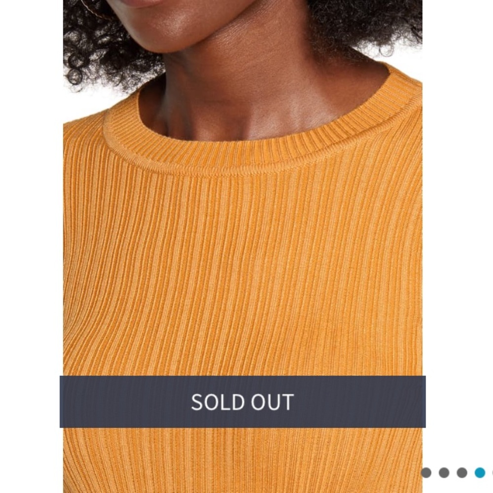 Love by Design Ribbed Crewneck Skivvy Sweater - Picture 9 of 12